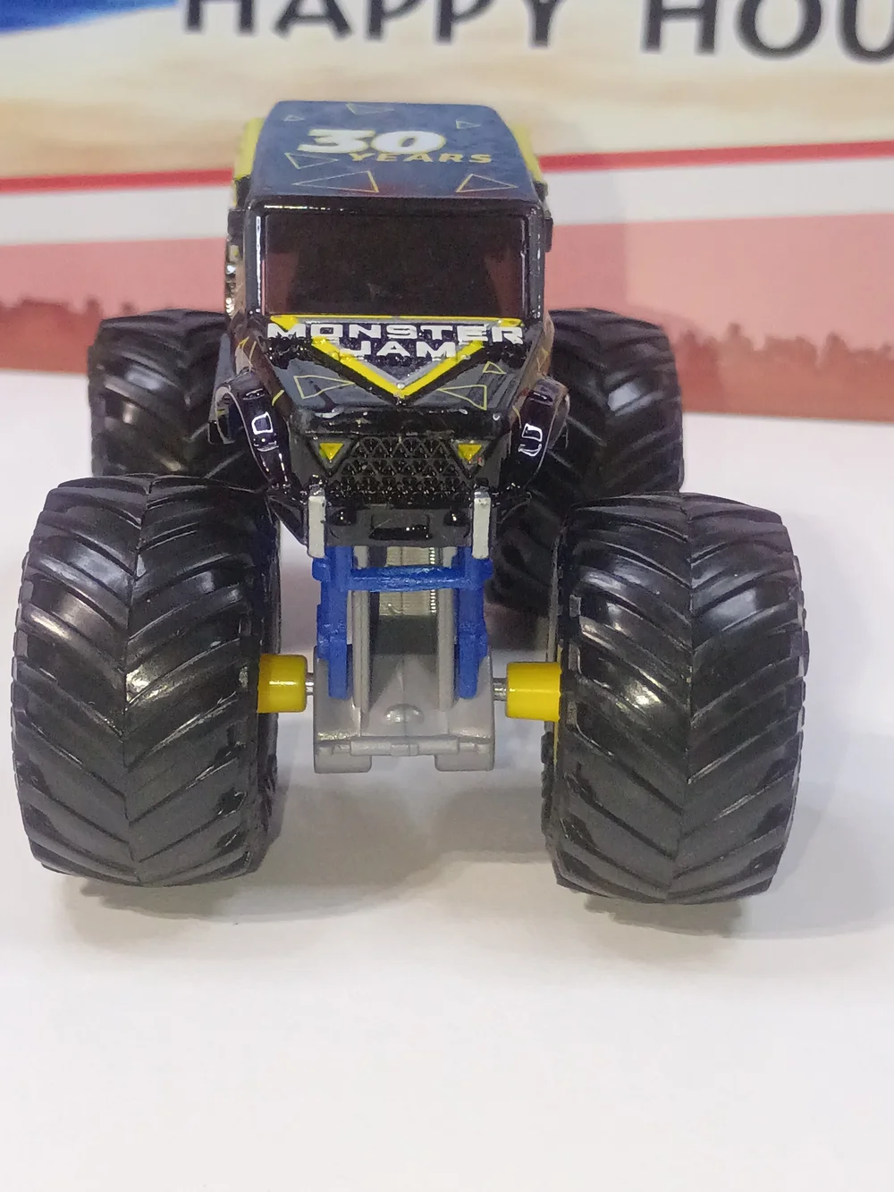 Black & Blue Monster Truck Toy by
